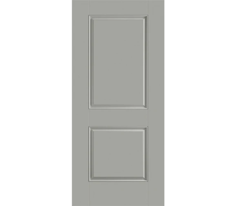 Springfield Two Panel Square Fiberglass Entry Door